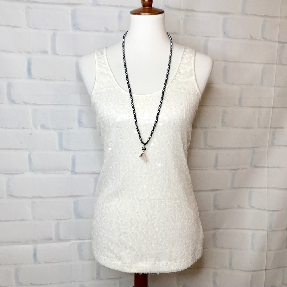 E X P R E S S : Mermaid Sequin Embellished Top
